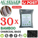 30PCS Air Purifying Bags Activated Bamboo Charcoal Freshener for Car Home Shoes 200g - RnR Galore