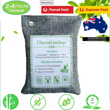 30PCS Air Purifying Bags Activated Bamboo Charcoal Freshener for Car Home Shoes 200g - RnR Galore
