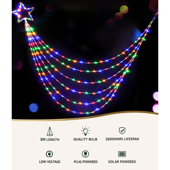 320 LED 5M Christmas Lights Solar String Fairy Light Jingle Jollys - RnR Galore