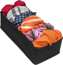 4 Pack Foldable Drawer Dividers Storage Boxes (Black) - RnR Galore