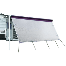 4.9m Caravan Privacy Screen Side Sunscreen Sun Shade for 17' Roll Out Awning - RnR Galore