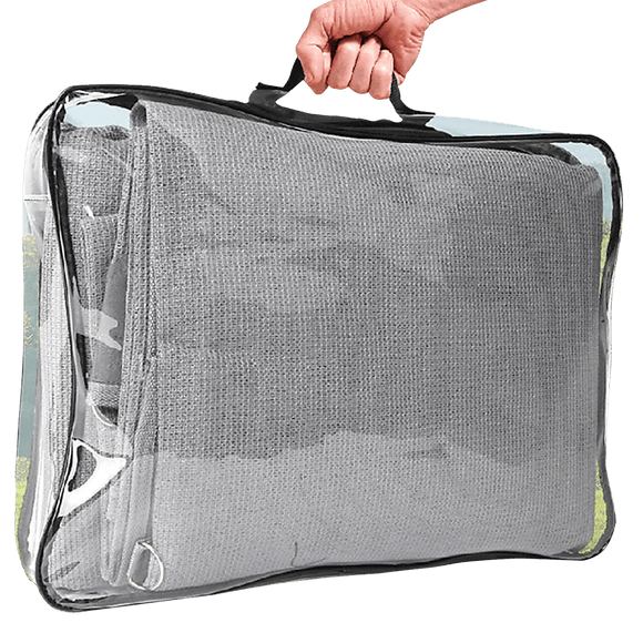 4.9m Caravan Privacy Screen Side Sunscreen Sun Shade for 17' Roll Out Awning - RnR Galore