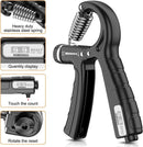 5 Pack Adjustable Resistance Hand Gripper Exerciser Workout Kit - RnR Galore