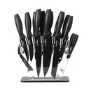 5 - Star Chef 17PCS Kitchen Knife Set Stainless Steel Non - stick with Sharpener - RnR Galore