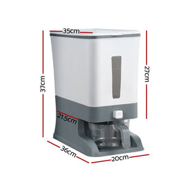 5 - Star Chef Cereal Dispenser Rice Container 12KG - RnR Galore