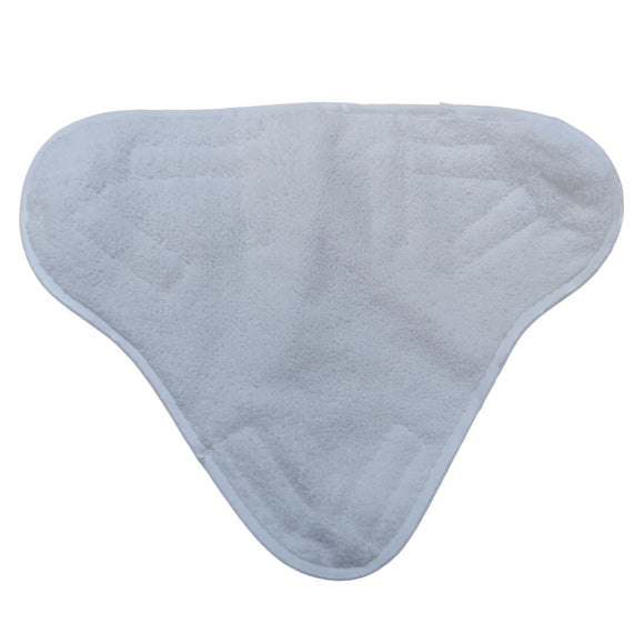 5PCS Stick On White Washable Cleaning Pads Microfiber For X5 Steam Mop H20 H2O - RnR Galore