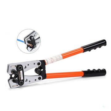 6 - 50 mm2 Wire Crimper Cable Crimp Electric Tube Crimping Hand Tool Battery Lug - RnR Galore