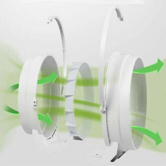 6'' Extractor Fan Duct Hydroponic Inline Exhaust Vent Industrial - RnR Galore