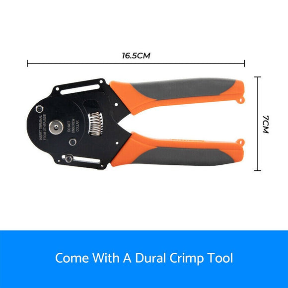 600PCS Deutsch DT Connector Plug Kit With Genuine Deutsch Crimp Tool Auto Marine - RnR Galore