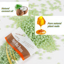 6x100g Hard Wax Beans Remover With 20 Wooden Sticks - RnR Galore