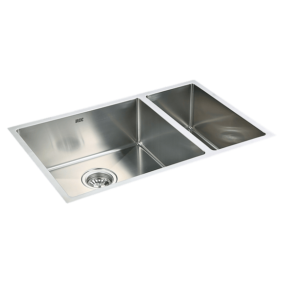 715x440mm Handmade Stainless Steel Undermount / Topmount Kitchen Sink with Waste - RnR Galore