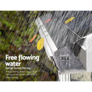 Gardeon Gutter Guard Aluminium Mesh 60M 100x20cm Black-4