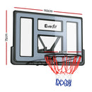 Everfit 45" Basketball Hoop Backboard Wall Mounted Ring Net Sports Pro System-2