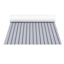 Seamanship EVA Foam Boat Flooring Mat Decking Sheet 240x90x0.6cm Light Grey-3