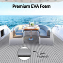 Seamanship EVA Foam Boat Flooring Mat Decking Sheet 240x90x0.6cm Light Grey-4