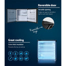 Devanti 48L Bar Fridge Black-6