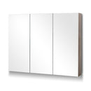 Cefito Bathroom Mirror Cabinet 900x720mm Oak-1