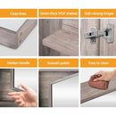 Cefito Bathroom Mirror Cabinet 900x720mm Oak-6