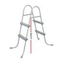 Bestway Pool Ladder 84cm 2 Step Above Ground Swimming Pools Removable Steps Stairs-2