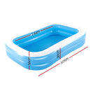 Bestway Kids Pool 262x175x51cm Inflatable Above Ground Swimming Pools 778L-2