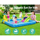 Bestway Kids Pool 228x206x84cm Inflatable Above Ground Swimming Play Pools 308L-4