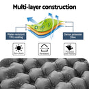 Weisshorn Self Inflating Mattress Camping Sleeping Mat Air Bed Double Pillow Bag-5
