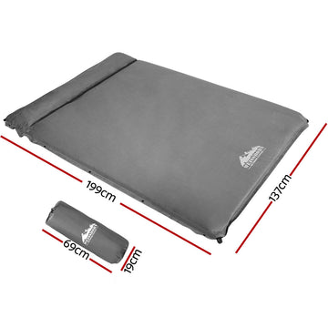 Weisshorn Self Inflating Mattress - Grey - 0
