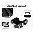 Embellir Portable Cosmetic Beauty Makeup Case- Black-7