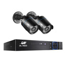 UL-tech CCTV Security System 4CH DVR 2 Cameras 1080p-1