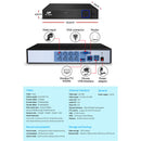 UL-tech CCTV Security System 8CH DVR 4 Cameras 1080p-5