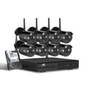 UL-tech Wireless CCTV Security System 8CH NVR 3MP 8 Bullet Cameras 2TB-1
