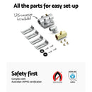 Devanti Gas Cooktop 90cm 5 Burner Black-7