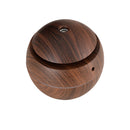 Devanti Aroma Diffuser Aromatherapy Dark Wood 130ml-3