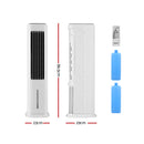 Devanti Tower Evaporative Air Cooler Conditioner Portable Cool Fan Humidifier 6L-2