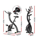 Everfit Folding Exercise Bike Magnetic X-Bike Bicycle Indoor Cycling Cardio-2