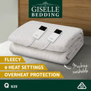 Giselle Bedding Queen Size Electric Blanket Fleece-6