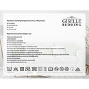 Giselle Bedding Heated Electric Throw Rug Fleece Sunggle Blanket Washable Charcoal-6
