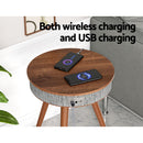 Artiss Smart Coffee Table Wireless Charging Bluetooth Speaker-4