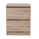Artiss Bedside Table 2 Drawers - PEPE Oak-3