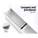 Artiss Coffee Table 4 Drawers White Trevi-5