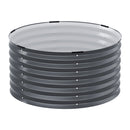 Green Fingers Garden Bed 90X45cm Planter Box Raised Container Galvanised Steel-1