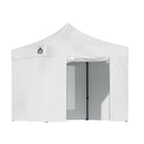 Instahut Gazebo Pop Up Marquee 3x3 Folding Tent Wedding Gazebos 500D White-1