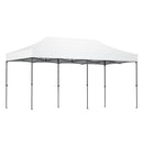 Instahut Gazebo Pop Up Marquee 3x6 Folding Tent Wedding 500D Oxford Fabric White-1
