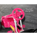 Rigo Kids Pedal Go Kart Ride On Toys Racing Car Plastic Tyre Pink-6