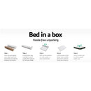 Giselle Bedding 25cm Mattress Green Tea Foam Queen-6