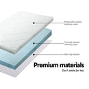 Giselle Bedding Memory Foam Mattress Topper Cool Gel 5cm Double-4