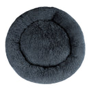 i.Pet Pet Bed Dog Cat 110cm Calming Extra Large Soft Plush Dark Grey-3