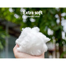 i.Pet Pet Bed Dog Cat 90cm Large Calming Soft Plush Light Grey-5