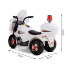 Rigo Kids Ride On Motorbike Motorcycle Car Toys White-2