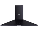 Devanti 900mm Range Hood 90cm Rangehood Black-3